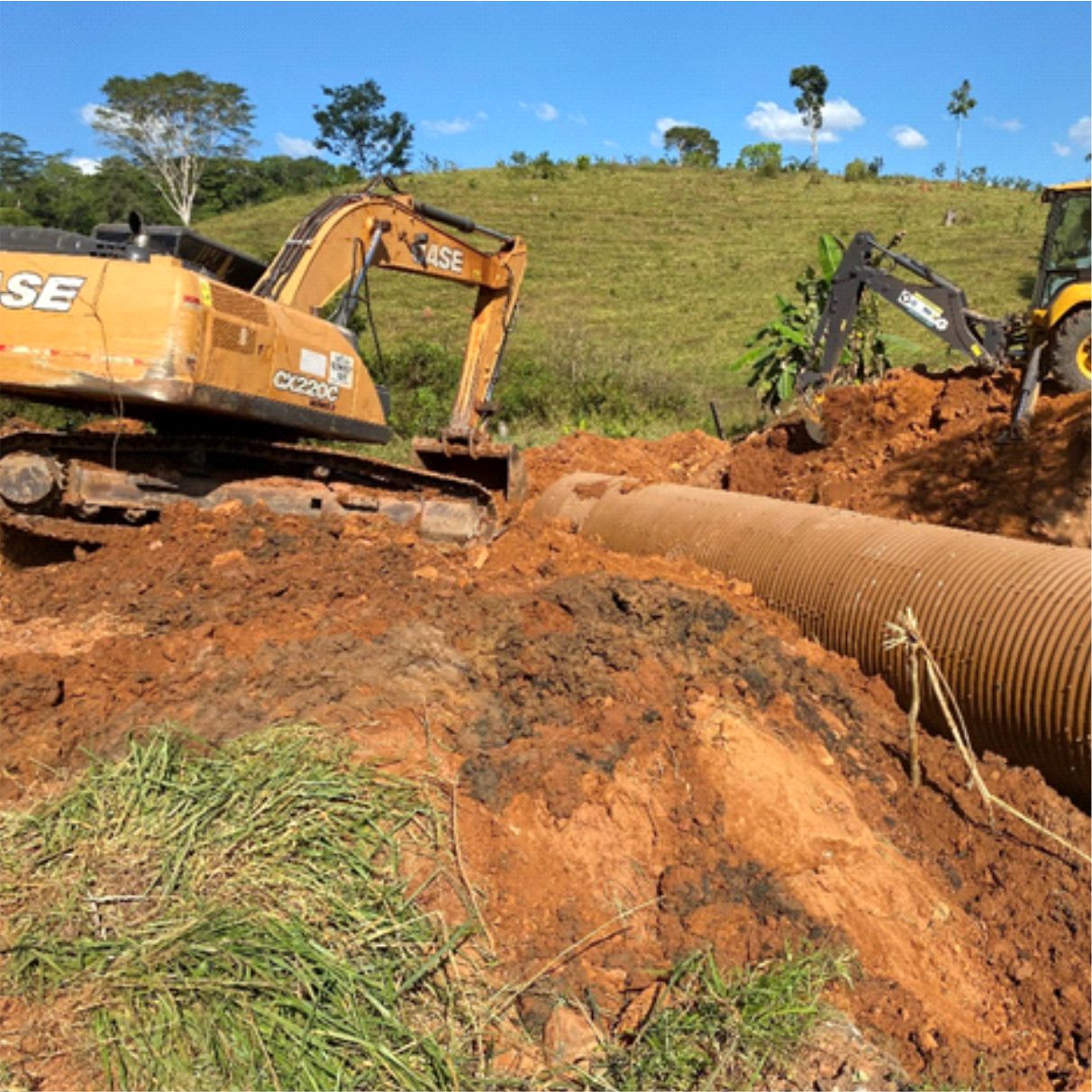 TUBOS ARMCOS PARA A LINHA 138 SUL